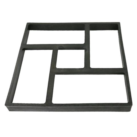 Plastic Garden Paving Mould - For Garden Walk Way Pathways Patio Decorative Stones - 40x40cm ► Photo 1/6