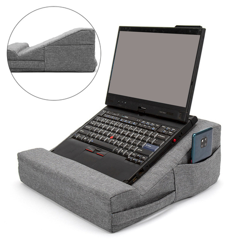 Multifunctional Tablet Holder Rack Cushion Laptop Stand Book Reading Solid Tablet Pillow ► Photo 1/6