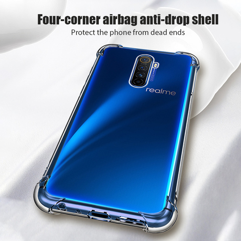 Airbag Soft TPU Back Case for Realme XT X50M X50 Pro  Protective Cover for Realme X3 X2 Pro X Lite Anti Knock Transparent Capa ► Photo 1/1