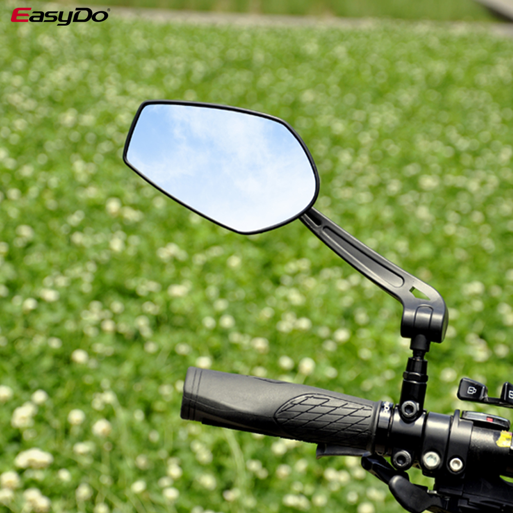 Bicycle Rear View Mirror 360 Degree Rotation Bike Handlebar End Rear Mirror 