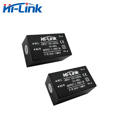 CE/ROHS Hi-Link 10W 3.3V/5V/9V/12V/15V/24V output AC-DC converter power supply module Manufacturer ► Photo 1/6