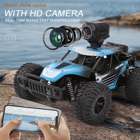 High Speed Climbing RC Car 1:16 RC Car 2.4GHz 4WD With HD Camera Cars Off Road Buggy Toy Real-time transmission Toys ► Photo 1/6