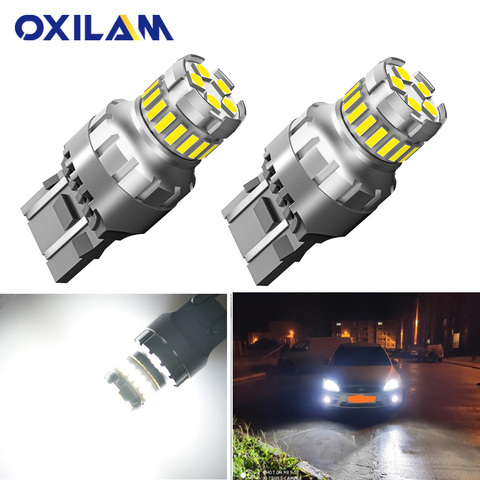 2pcs T20 W21W LED Canbus W21/5W WY21W 7440 7443 SRCK Led Car Signal Lamp Brake Reverse Daytime Running Lights for Lada Auto Lamp ► Photo 1/6