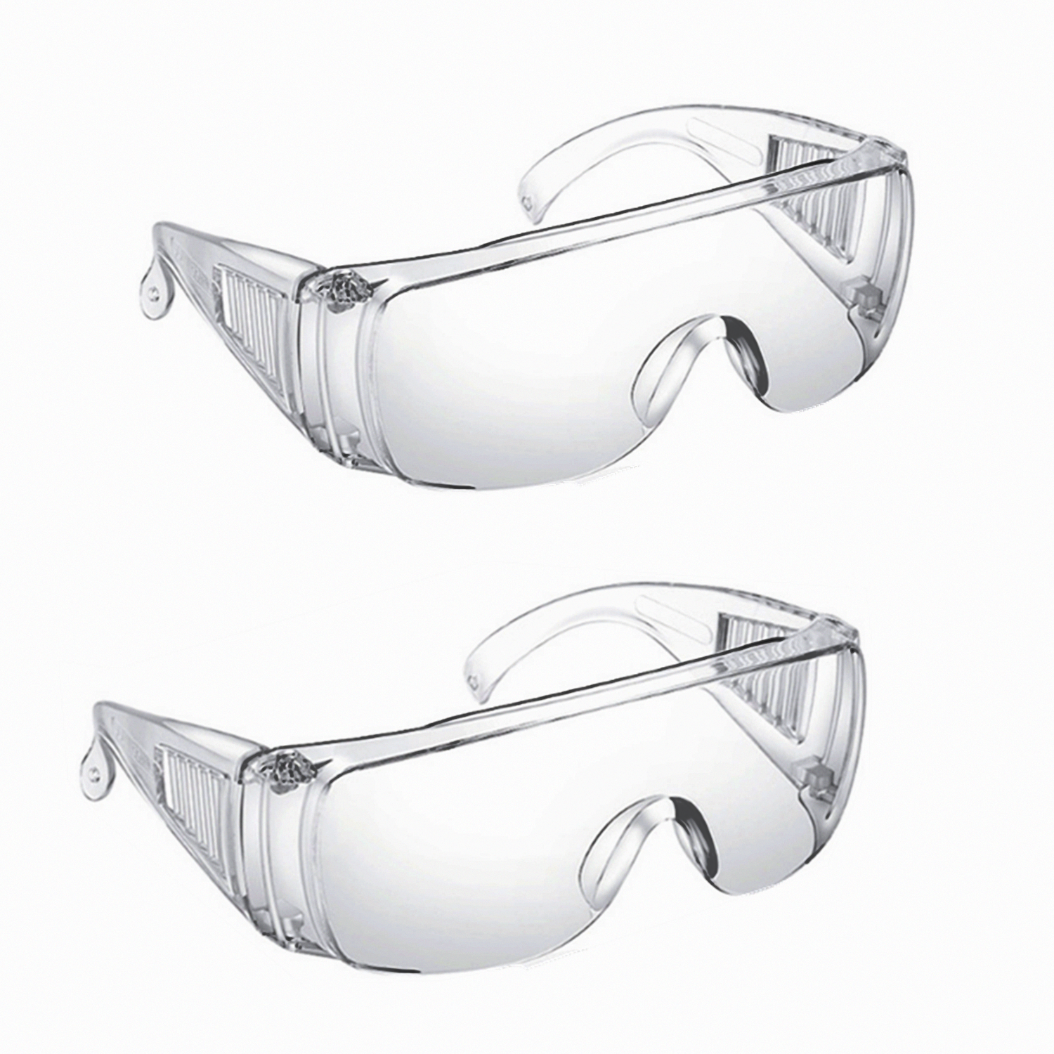 Transparent Safety Goggles Glasses  Dust-Proof Splash Eye Protective Eyewear New 