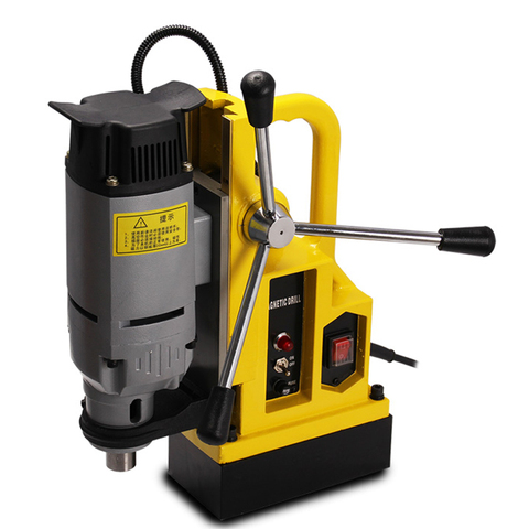 MR-V9223 Bench Drill Machine Small Magnetic Seat Drill Iron 220V Multifunctional Industrial Grade Electric Drilling Machine ► Photo 1/6