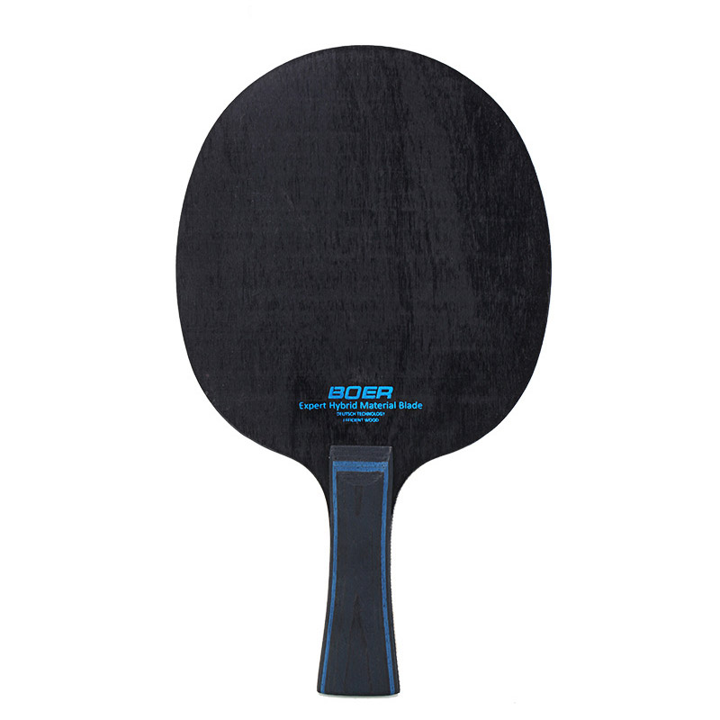 1pc Table Tennis Racket Bottom Plate Carbon Fiber & Aryl Group Fiber Table Tennis Blade 7 Ply Ping Pong Blade Paddle ► Photo 1/6