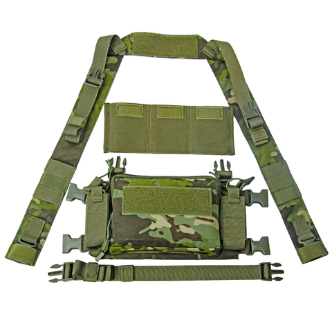 D3 Tactical Chest Rig Vest CRM H Harness M4 5.56 Magazine Insert Flatback Integratable Hunting Accessories 500D Nylon ► Photo 1/6