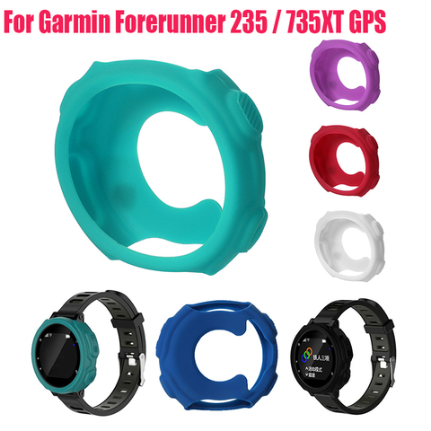 For Garmin Forerunner 235 / 735XT GPS Watch Shell Silicone Wristband Bracelet Protector Case Cover ► Photo 1/6