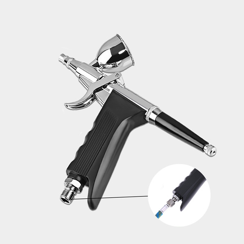 Dual Action High Capacity Airbrush Trigger Pen Machine Temprrary Tautto Car Model Craft Spray Gun ► Photo 1/5