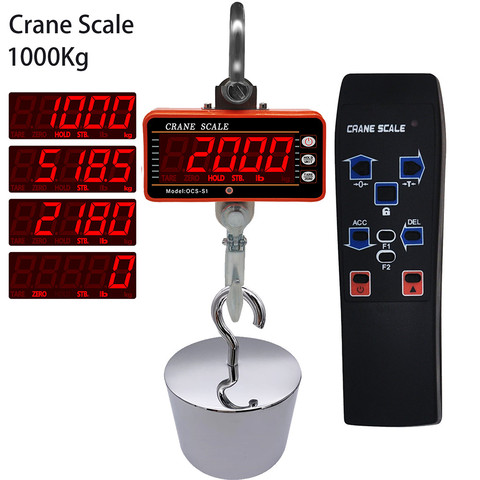 150kg/200kg/300kg/500kg/1000kg Hook Scale Crane Scales  Hanging Balance Gram Kitchen Weighing Tool Fishing Steelyard 40%OFF ► Photo 1/6