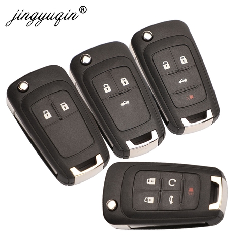 jingyuqin For OPEL VAUXHALL Astra J Corsa E Insignia Zafira C 2009 2010 2011 2012 2013 2016 Flip Folding Remote Key Shell Case ► Photo 1/4