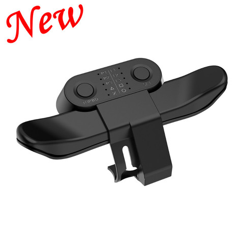Extended Gamepad Back Button Attachment Joystick Rear Button With Turbo Key Adapter For PS4 Game Controller Accessories ► Photo 1/6