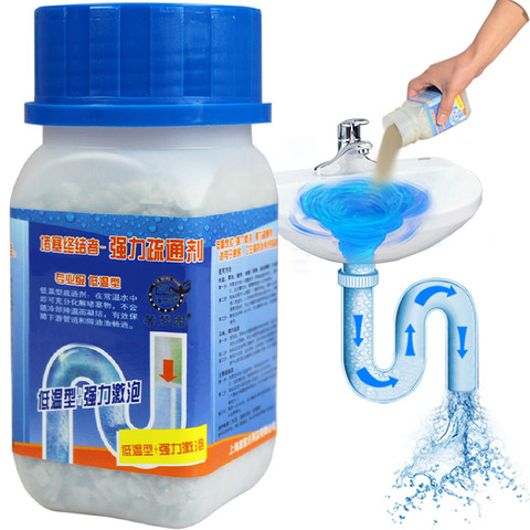 268 g Biological Enzyme Strong Pipe Dredge Agent Dredging Agent Kitchen Sink Sewer Toilet cleaning Blockage Dredge Agent waste c ► Photo 1/6