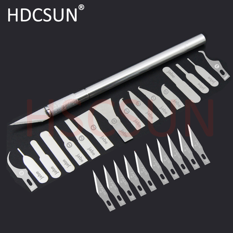 IC Chip Knife Shovel PCB Thin Blade Motherboard Power Supply Frictioning Rubber for Iphone Knifes Computer Tool Kit Combination ► Photo 1/4