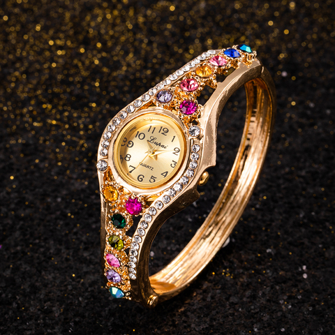 Women Watches Luxury Rhinestone Small Watch Shockproof Waterproof Dress Bracelet Watch Wristwatch Gift for Women Zegarek Damski ► Photo 1/6