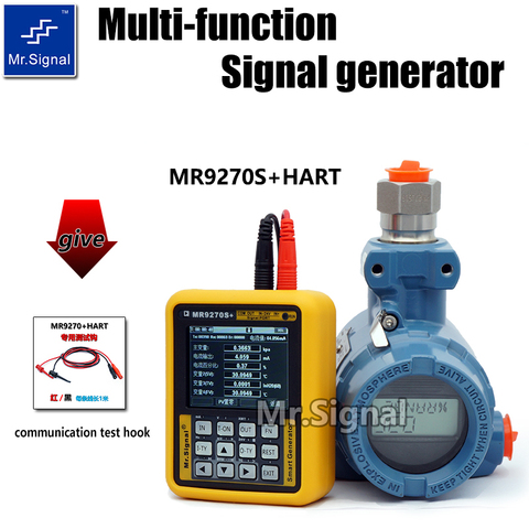 MR9270S + HART 4-20MA Signal Generator Calibrate Current Voltage PT100 Thermocouple Pressure Transmitter Recorder Frequency ► Photo 1/5