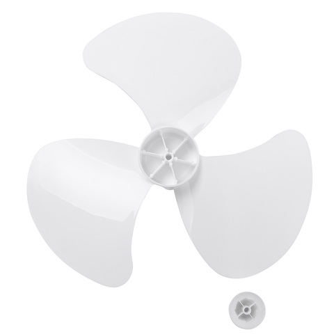 Household Plastic Fan Blade Three/Five Leaves with Nut Cover for Standing Pedestal Fan Table Fanner General Accessories ► Photo 1/6