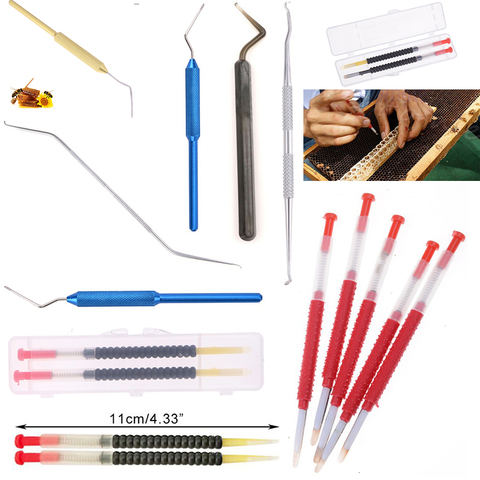 1/2/5Pcs/lot Multi Needles Beekeepers Grafting Retractable Beekeeping Tool For Rearing Larvae Needle ► Photo 1/6