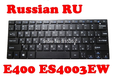 Laptop Keyboard For DIGMA CITI E600 ES6017EW E601 ES6018EW E602 ES6019EW E603 ES6020EW E400 ES4003EW E401 ET4007EW Russian RU ► Photo 1/6