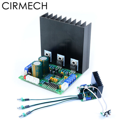 CIRMECH LM1875 hifi computer subwoofer 2.1 power amplifier board 3-channel speaker subwoofer sound power amplifier board ► Photo 1/6