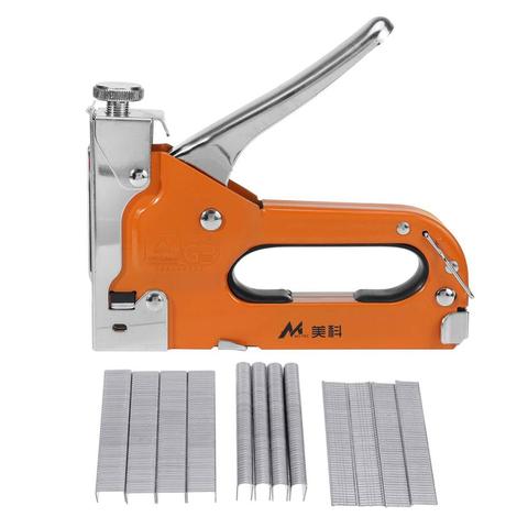 3 In 1 Manual Nail Stapler Gun With 600pcs Nails For Furniture Upholstery Furniture Staple Gun Household Hand Tool ► Photo 1/6