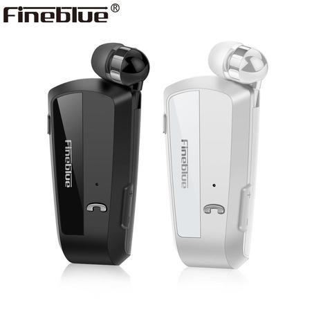 Fineblue F990 Newest Wireless business Bluetooth Headset Sport Driver Earphone Telescopic Clip on stereo earbud Vibration Luxury ► Photo 1/6