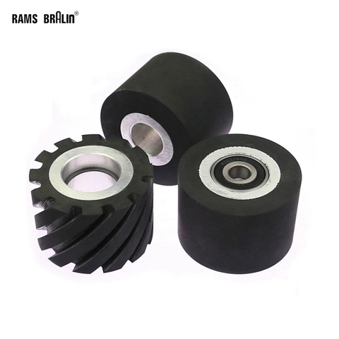 1 piece 75*50mm  Rubber Contact Wheel Belt Grinder Backstand Idler ► Photo 1/6