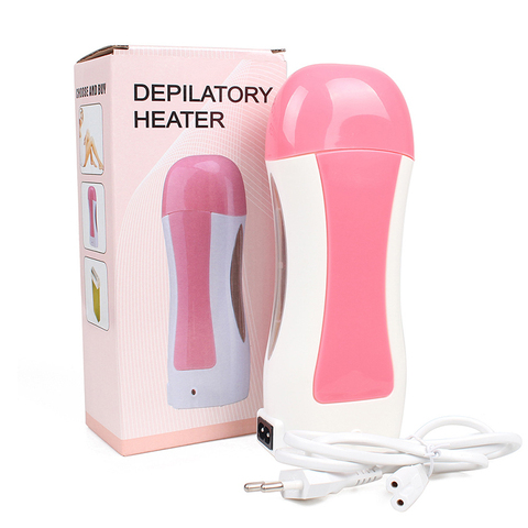 Electric Hair Removal Wax-melt Machine Heater EU Plug Portable Epilator Roll on Professional Depilatory Heater Skin Care Tools ► Photo 1/6