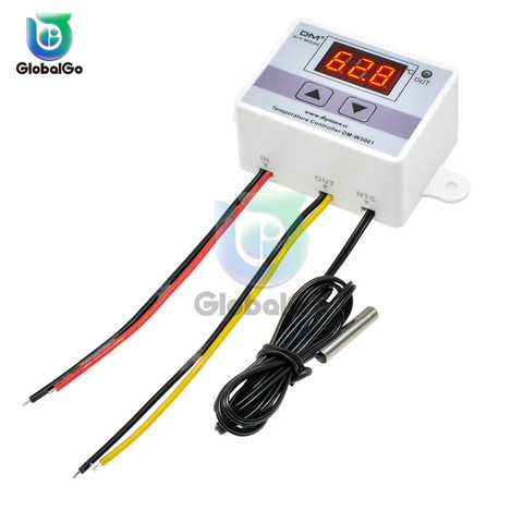 XH W3001 Digital Temperature Controller Tester Meter Thermostat Thermoregulator Aquarium Water Temp Regulator 110V 220V 12V 24V ► Photo 1/6