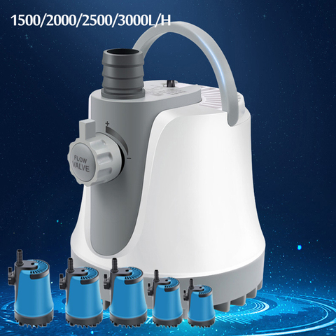 2 Choices 25/35/45/60W Home Submersible Water Pump Submersible Waterfall Fountain Pump for aquarium fish tank Garden Fountain ► Photo 1/6