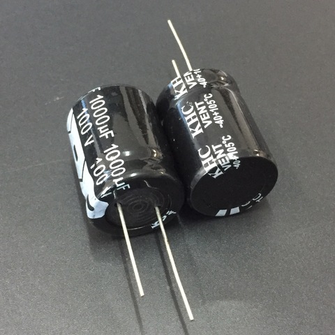 2pcs/10pcs 1000uF 100V KHC VENT 22X30mm High Quality 100V1000uF Aluminum Electrolytic capacitor ► Photo 1/2