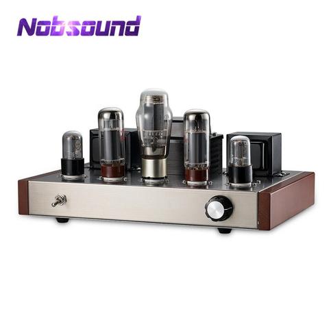 Nobsound 6H9C+EL34B Vacuum Tube Amplifier HiFi Audio Single-ended Class A Stereo Power Amplifier Purely Handmade 13W+13W ► Photo 1/6