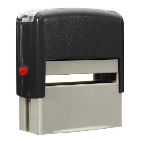 1 Pcs Custom Personalised Self Inking Rubber Stamp Kit Business Name Address DIY UND Sale ► Photo 1/6
