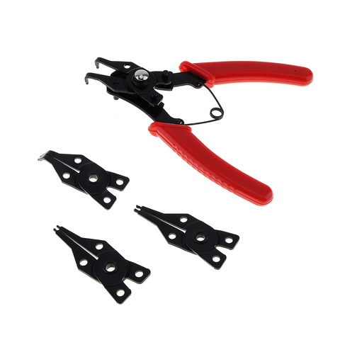 4 In 1 Multifunctional Pliers Set Snap Ring Circlip Plier Clamp Internal External Hand Tool with High Carbon Steel Clamp Head ► Photo 1/6
