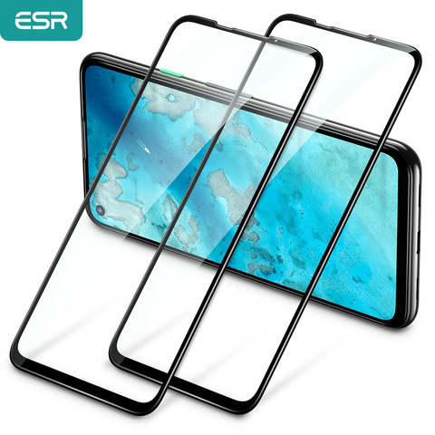 ESR Tempered Glass for 2022 Goole Pixel 4a 4XL 2PCS/Lot 3D Full Covered Protective Film Screen Protector for Google Pixel 4a ► Photo 1/6