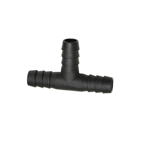 10mm Tee connector 3-way 10mm tee barb water splitter garden irrigation T type connector barbed fittings 10 pcs ► Photo 1/6