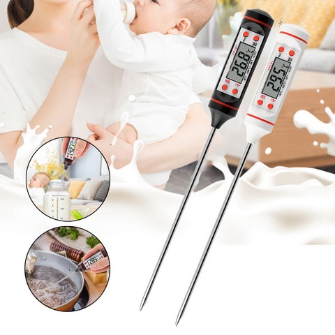 Digital Kitchen Thermometer For Meat Water Milk Cooking Food Probe BBQ Tool 1PC