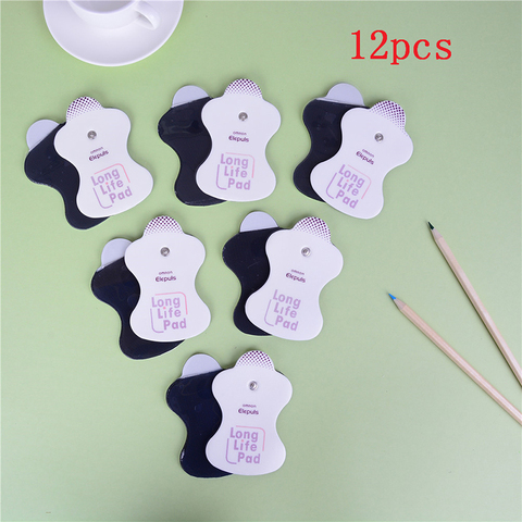 12pcs Electrode Replacement Self Adhesive Pads Digital For Tens Acupuncture Digital Therapy Machine Massager Pad ► Photo 1/6