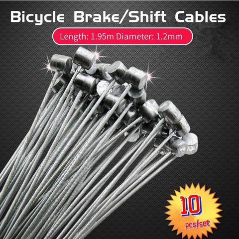 Bike Accessories Brake Line Shift Cables Road MTB Bike Bicycle Fixed Gear Brake Cable Shift Line Wire Steel Cycling Bicycle Part ► Photo 1/6