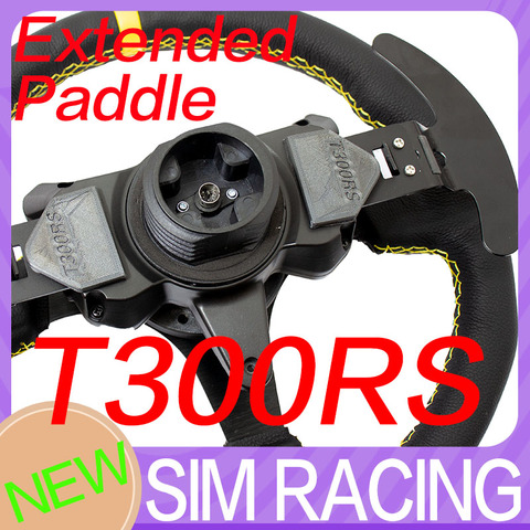 THRUSRMASTER T300 WHEEL Extended Paddle Shifters adapter sim racing Steering Wheel Adapter ► Photo 1/4