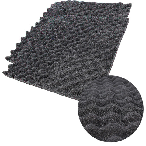 500*500*15mm High Density Acoustic Foam Sound Proof Cotton Noise Sponge Soundproof Foam For KTV Cinema Treatment ► Photo 1/5