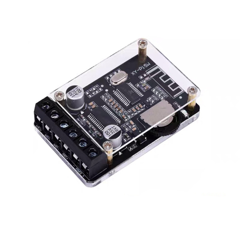 20W*2 Digital Audio Bluetooth 5.0 Stereo Amplifier with Case DC12-24V Dual Channel Small Stereo Amp ► Photo 1/5