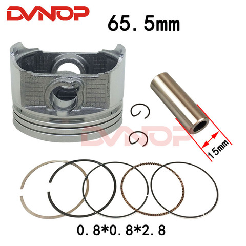 65.5mm Piston 15mm Pin Ring Set Fit for Zongshen Loncin 250cc CB250 Engine ATV Quad Bike Motorcycle HH-115 ► Photo 1/5