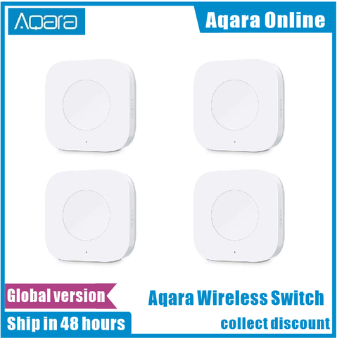 100% Aqara Smart Wireless Switch Smart Remote One Key Control Aqara Intelligent Application Home Security For Xiaomi Mi home App ► Photo 1/5
