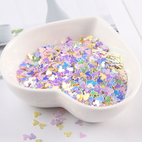 Monkey Head Ice Cream Mixed Colors Nail Sequins For Craft DIY Wedding Decoration Clay Filler Nail Art Stickers Slice Decorations ► Photo 1/6