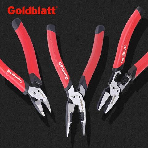 Goldblatt Pliers Diagonal Pliers Long Nose Pliers Multifunctional Pliers Cable Wire Cutter Pliers Stripper Crimper Hand Tool ► Photo 1/6