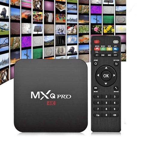 2022 New RK3229 Smart TV Box Android 10.0 4K HD Youtube Smart Media player MXQ5G TVBOX Android TV Set top box 1G+8G ► Photo 1/6