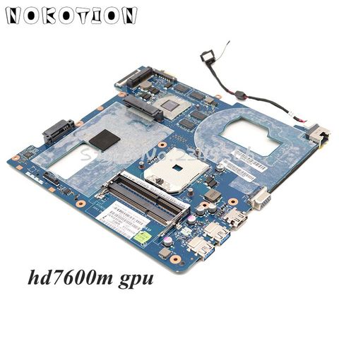 NOKOTION NEW For Samsung NP355 NP355C4C NP355V5C Laptop Motherboard BA59-03567A QMLE4 LA-8863P DDR3 HD7600M GPU 1GB ► Photo 1/1