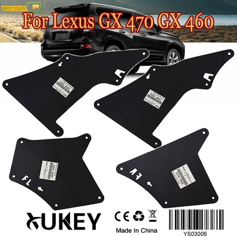 53735-35150 Splash Shield Fender Liners for Lexus GX470 GX460 GX 470 460 2003 - 2022 Apron Seal Mud Flaps Guards W/Clips Flares ► Photo 1/6