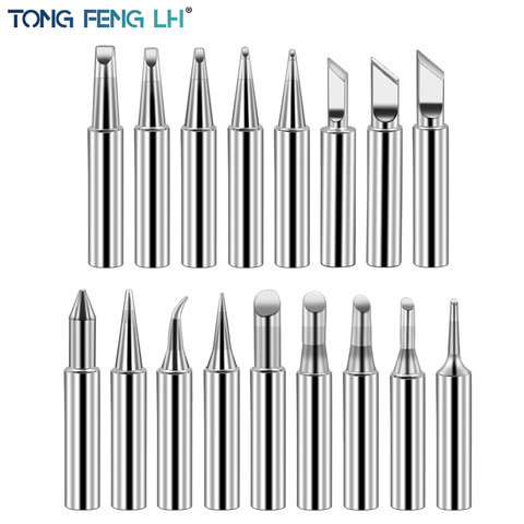 Lead-free soldering iron tip replacement 936 soldering iron tip welding head ► Photo 1/6